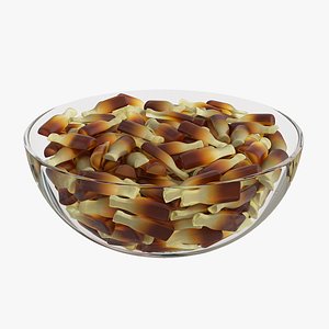Gummy jelly cola bowl 3D model
