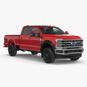 2023 Ford Super Duty F-550 Lariat Red