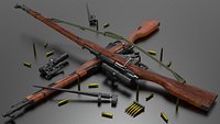 m1891 Sniper Rifles Fps - Tps