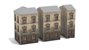 Building european old 2 3D model