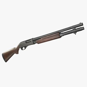 3D Remington 870 Shotgun