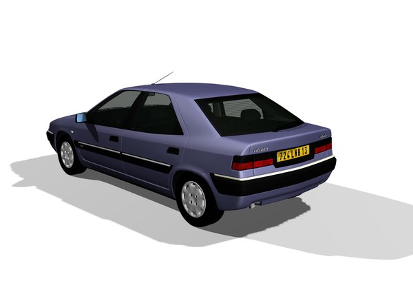 Citroen xantia 3D model - TurboSquid 1671897