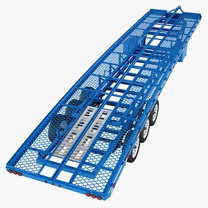Wedge Trailer Car Hauler 04