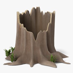 Cartoon Tree Stump 5