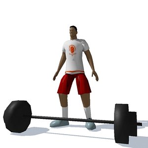 basketball player 3d model