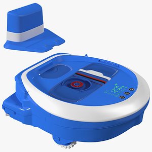 robot vacuum cleaner docking 3D model