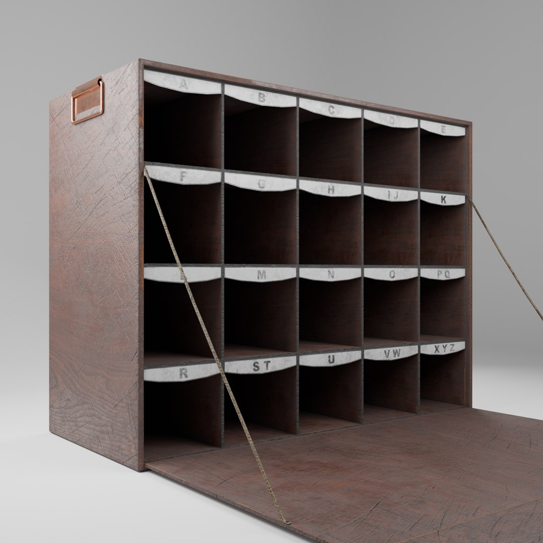 Victorian archive to store letters in alphabetical order 3D model https://p.turbosquid.com/ts-thumb/eG/c1nN0s/md/preview7/png/1769282173/1920x1080/fit_q87/b49bae9230eb677ad9cec6ead34f3582ba0b0ae5/preview7.jpg