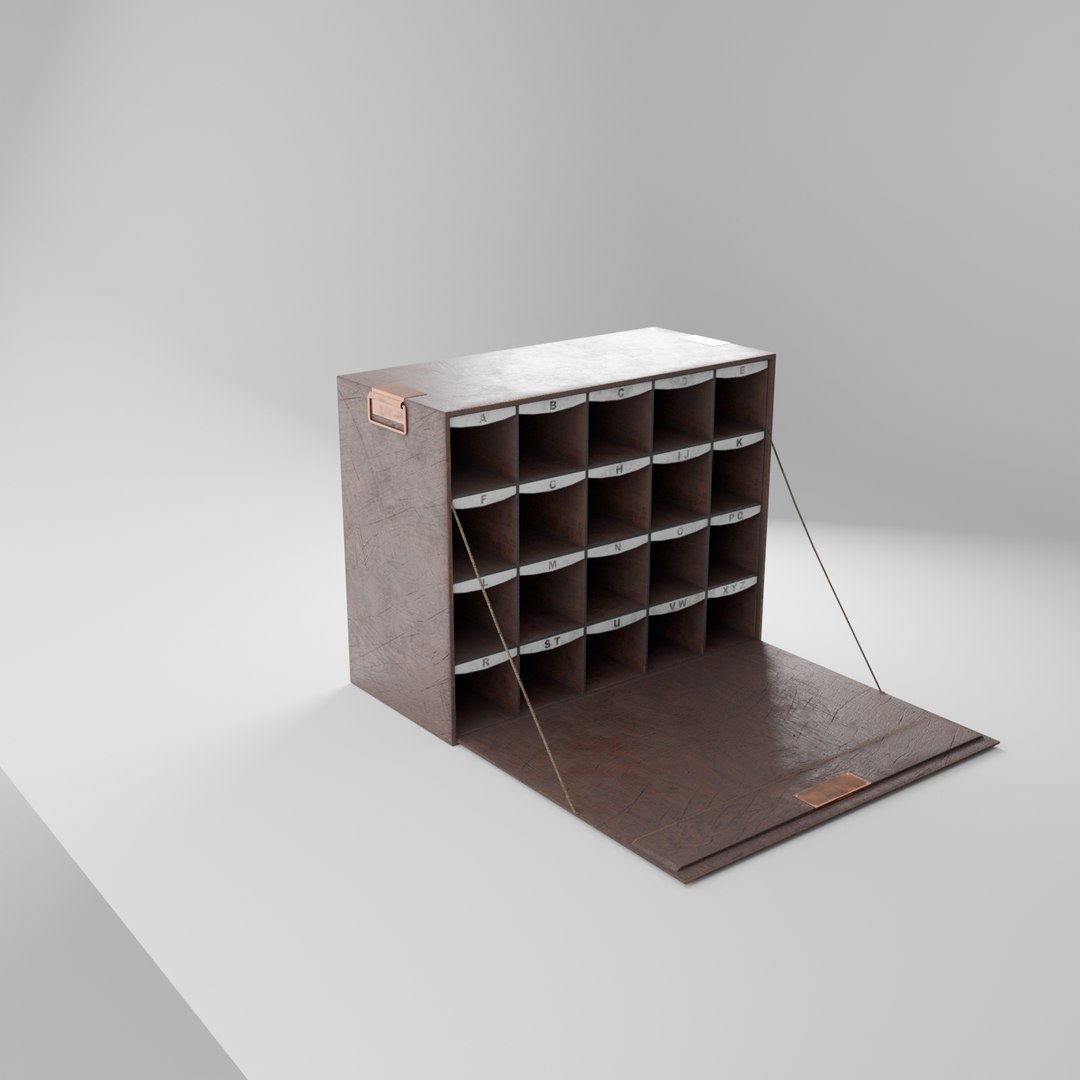 Victorian archive to store letters in alphabetical order 3D model https://p.turbosquid.com/ts-thumb/eG/c1nN0s/zG/preview21/png/1769282181/1920x1080/fit_q87/6ee9f742e345ec54bd3ec9486db2b18ecb99a0dd/preview21.jpg