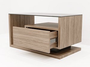 3D Coffee table with drawer