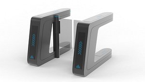 Turnstile Gate 3D model