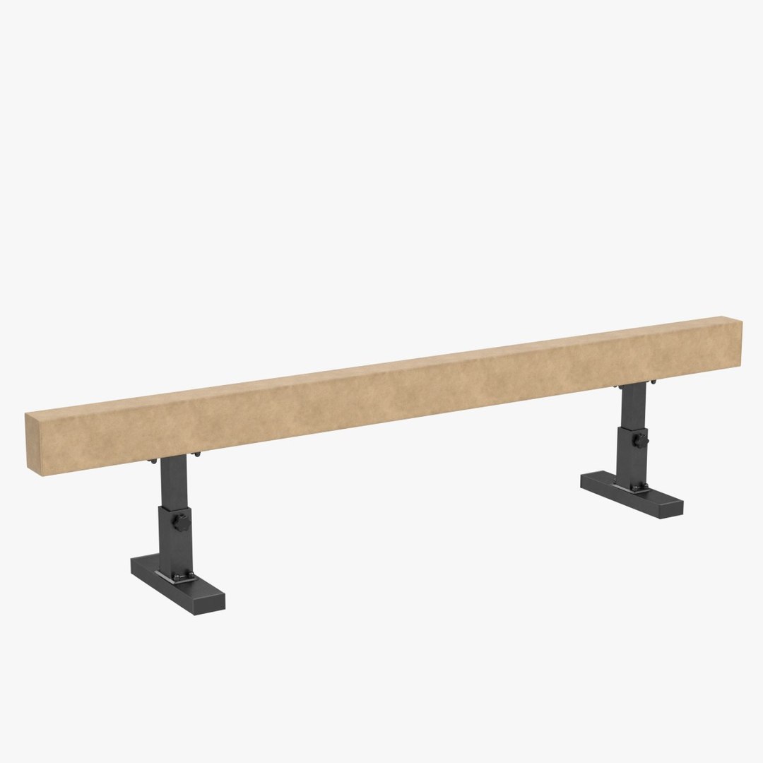 3D Mini Balance Beam Model - TurboSquid 1891600