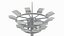 High Mast LED Lighting Pole GGD-040