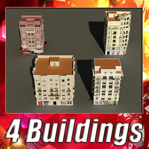 3d model of building 37-40 collections