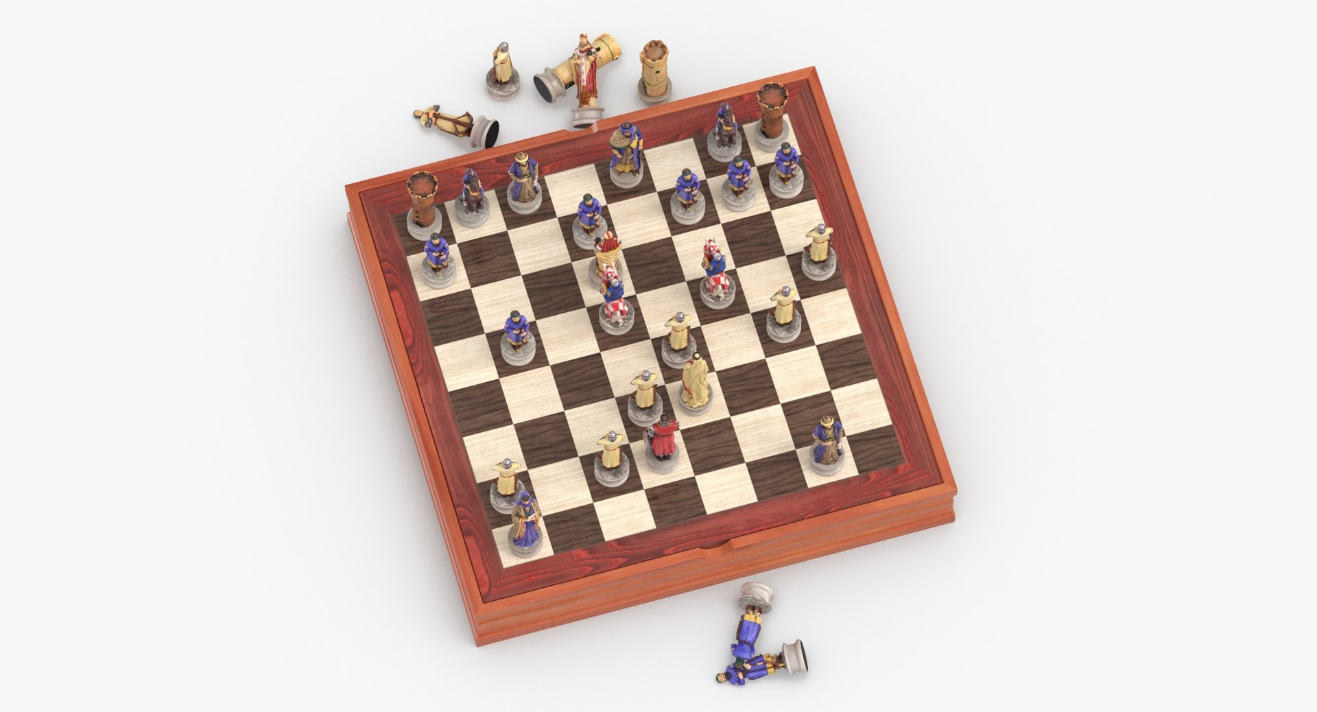 3D chess board set 01 https://p.turbosquid.com/ts-thumb/eG/tdiC3U/02dspRMO/chess_board_set_01_pose_06_thumbnail_0002/jpg/1590078243/1920x1080/fit_q87/1357e6114ce66a70b38b2b381eb25febbbcb6dbb/chess_board_set_01_pose_06_thumbnail_0002.jpg