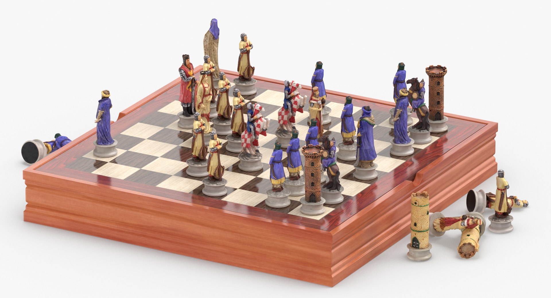 3D chess board set 01 https://p.turbosquid.com/ts-thumb/eG/tdiC3U/Qow9sxZH/chess_board_set_01_pose_06_thumbnail_0005/jpg/1590078244/1920x1080/fit_q87/7352f3b52f92fa40e91581e00c3ef594d4f71339/chess_board_set_01_pose_06_thumbnail_0005.jpg