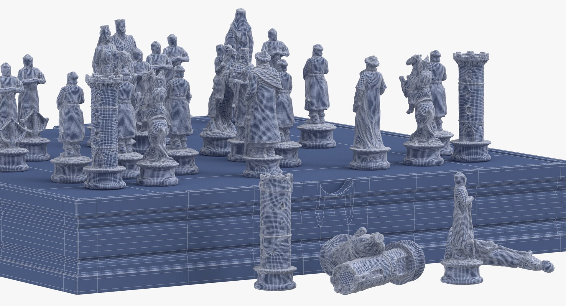 3D chess board set 01 https://p.turbosquid.com/ts-thumb/eG/tdiC3U/f5WgI3ej/chess_board_set_01_pose_06_wireframe_0009/jpg/1590078246/1920x1080/fit_q87/86c3dd57d3919be54083920ddaffc51ee11c39d3/chess_board_set_01_pose_06_wireframe_0009.jpg