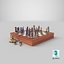 Chess Board Set 01 Pose 06