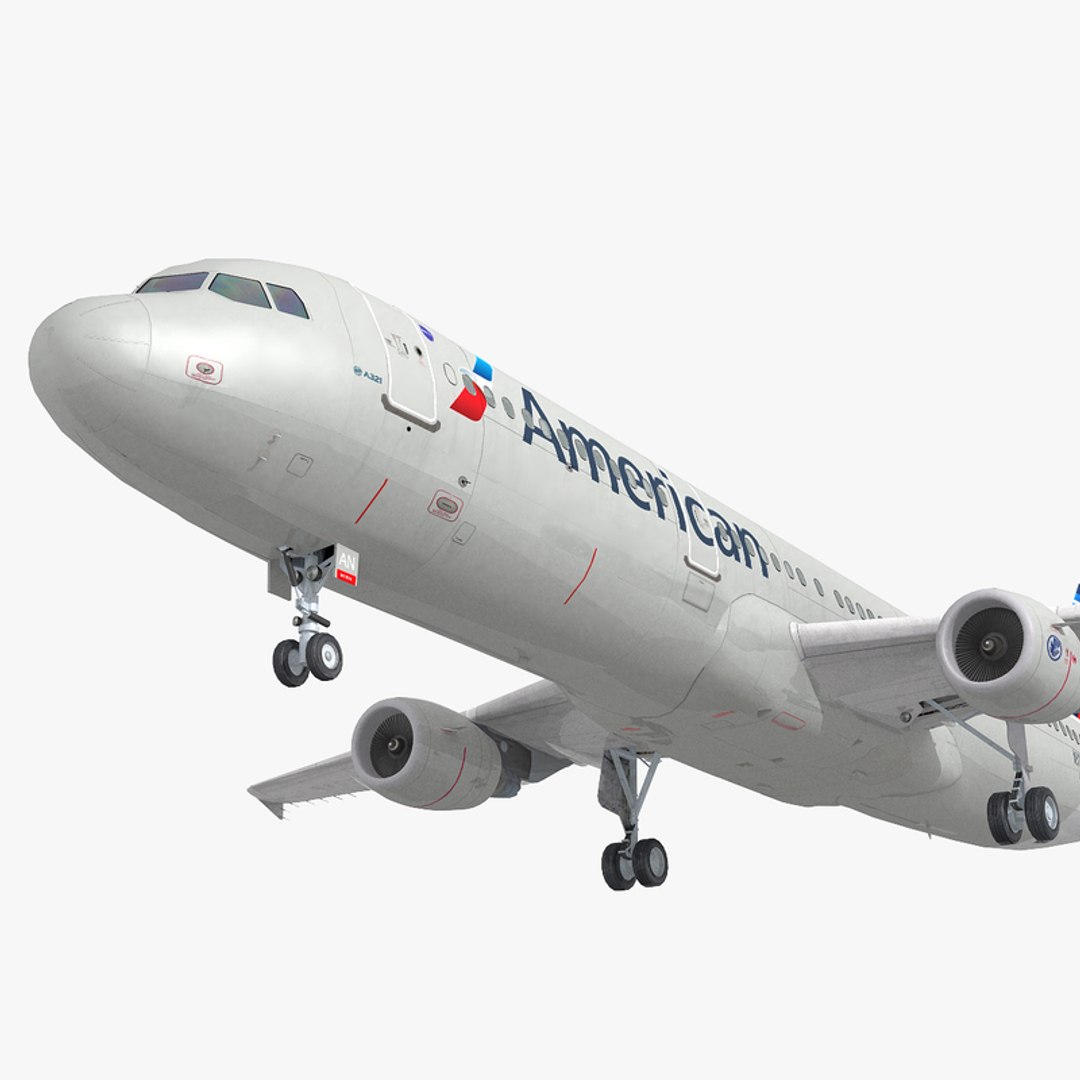 3D Model Airbus A-321 6 Liveries - TurboSquid 1369427