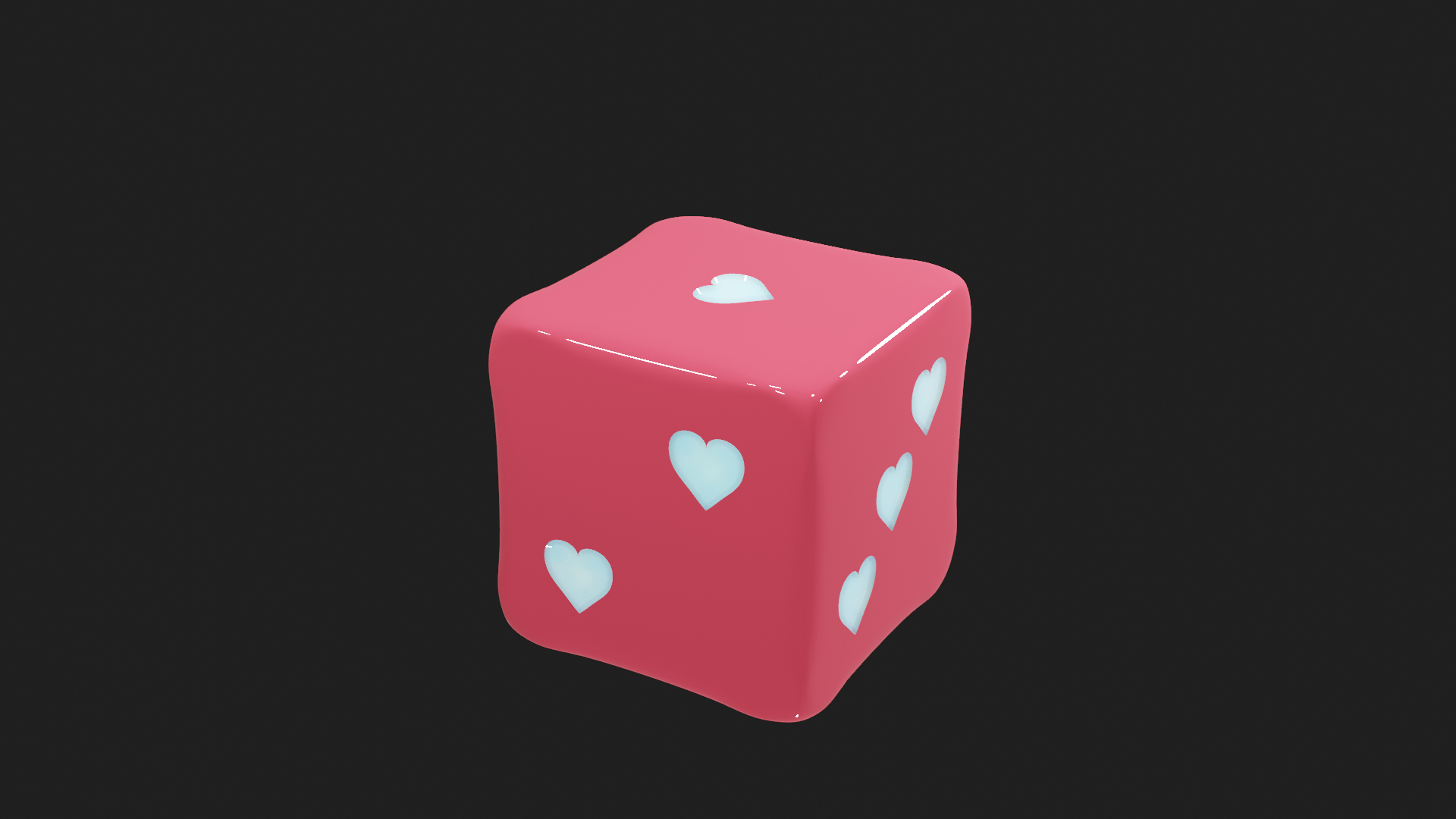 3D Heart Dice Model TurboSquid 2031881