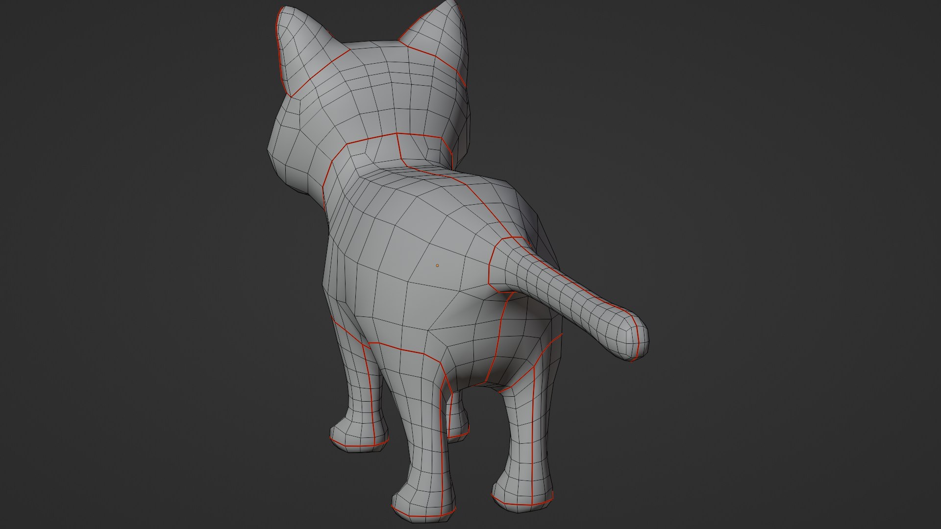 3D Lowpoly Cat Rigged Model - TurboSquid 2357942