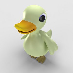 3ds rubber toy duck