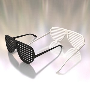 Sunglasses shutter shades