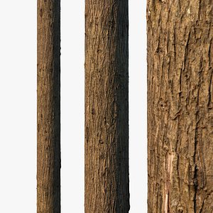 3D 4k Cypress bark material 01