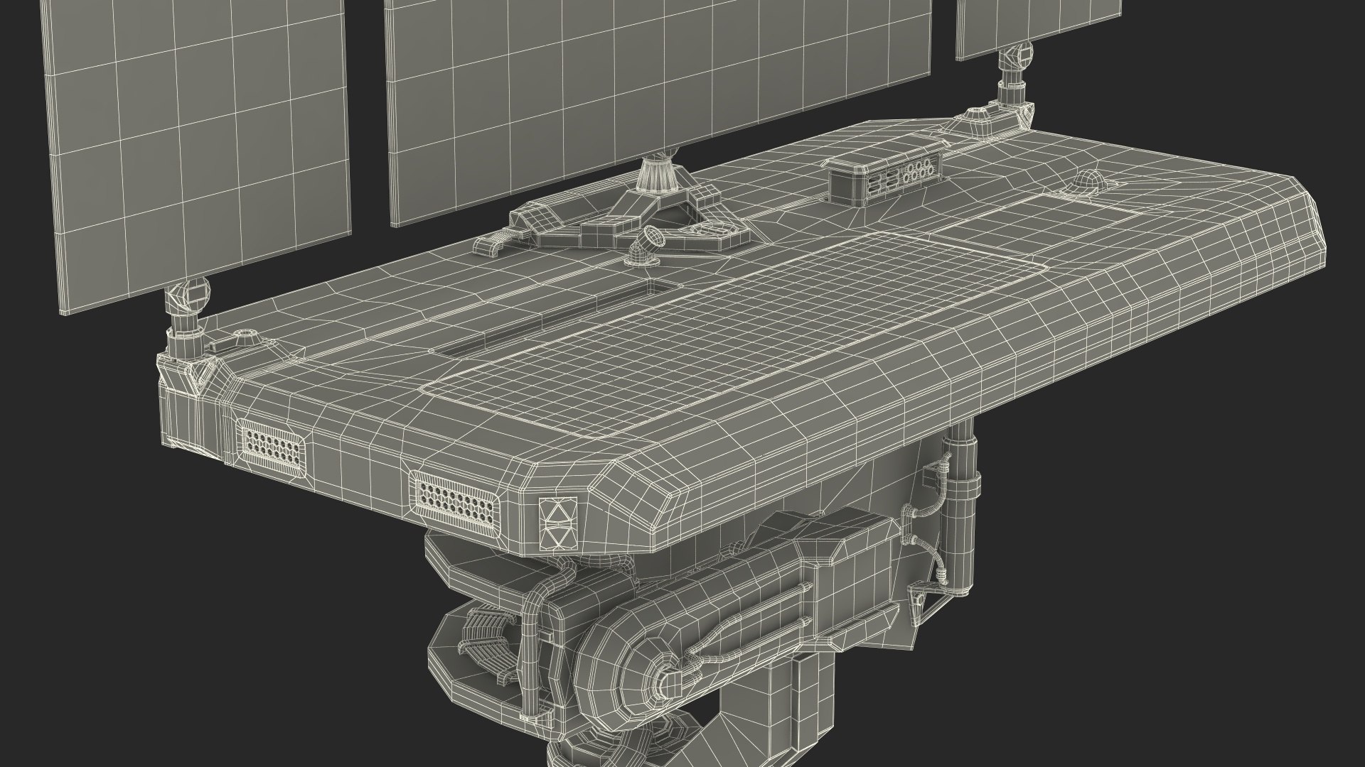An Astronaut Input Data into Sci-fi Computer model - TurboSquid 2137082