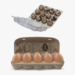eggs package 3D model