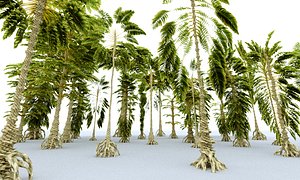 Jurassic Trees Animated Pack