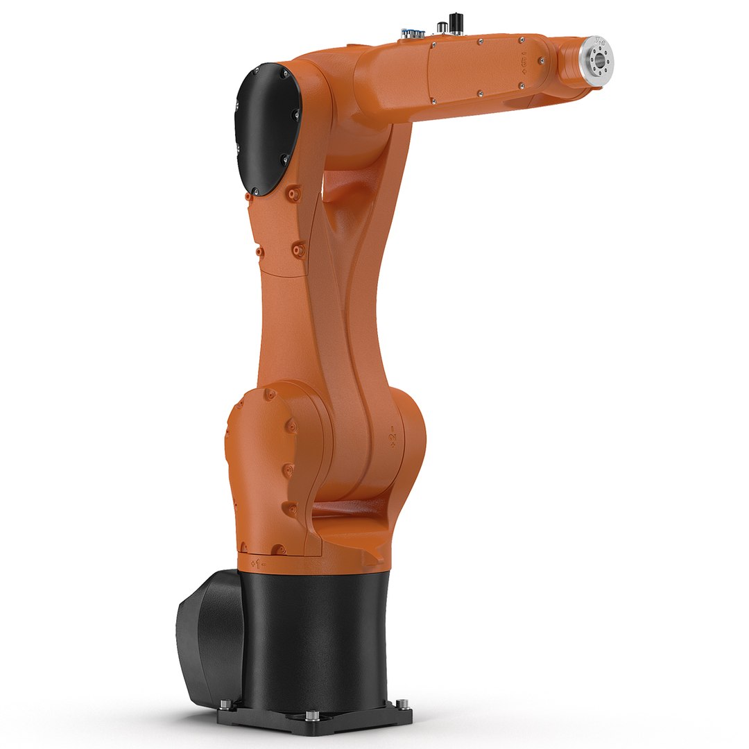 Generic Industrial Robot 3D model preview