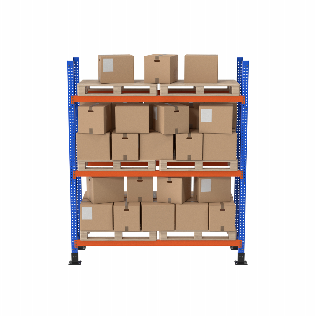 Warehouse Pallet Racks 3D - TurboSquid 2224373