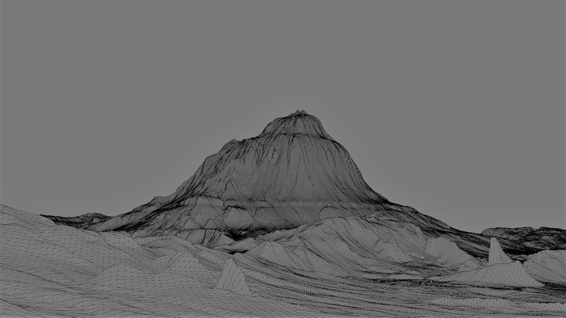 3D 8K Mountain Valley Landscape 3 Model - TurboSquid 1820600