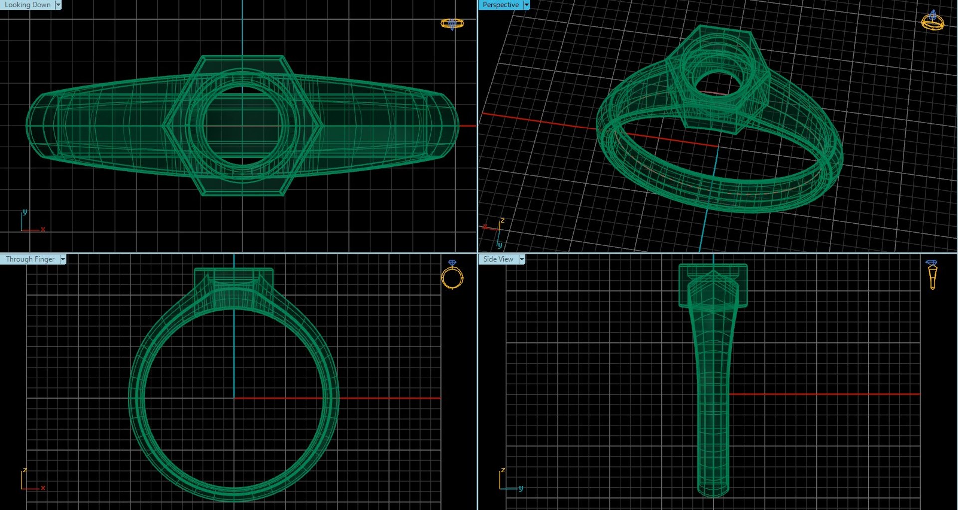 3D Hexagon 5mm RD Sz7 - TurboSquid 2062736