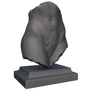 3D statue sculpture