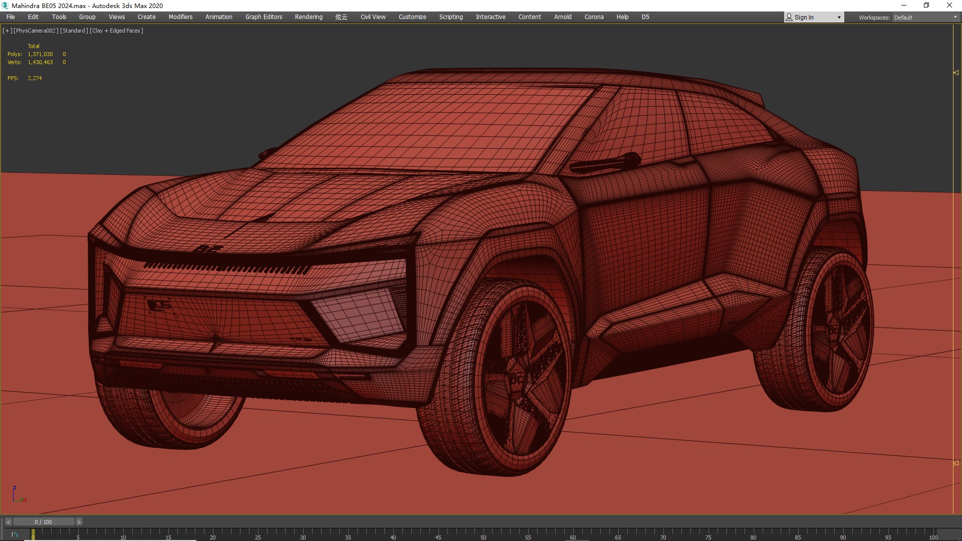 3D Mahindra BE05 2024 Model - TurboSquid 2329481