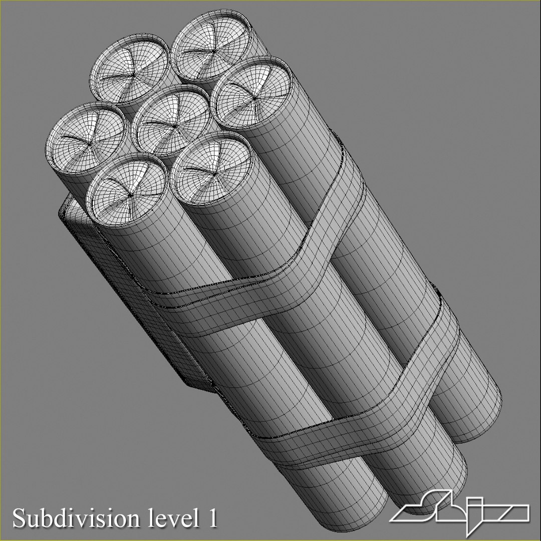 3d Model Time Bomb Digital Timer