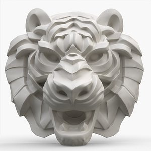 3D model Tiger Head 3