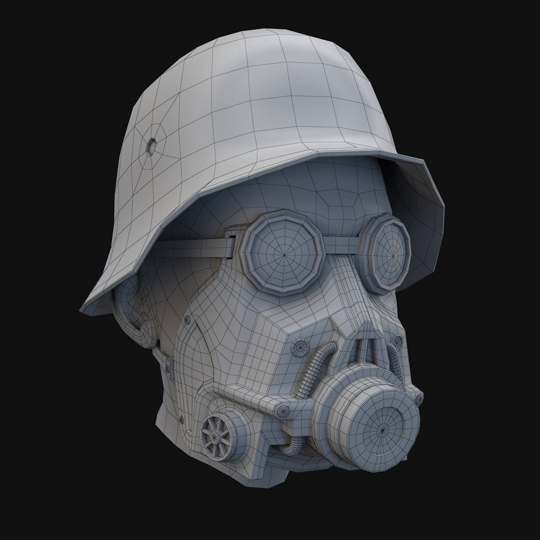 3D Gas Mask German - TurboSquid 1169081