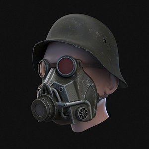 Gas mask (German)