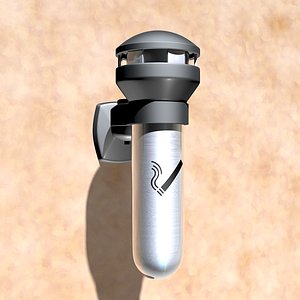 smoking receptacle 3d model