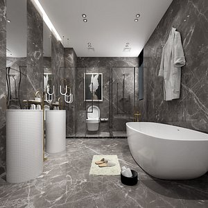 Collection of 91 bathroom 3d model download 3D model