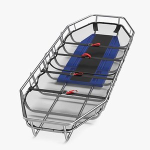 3D model Helicopter Rescue Litter