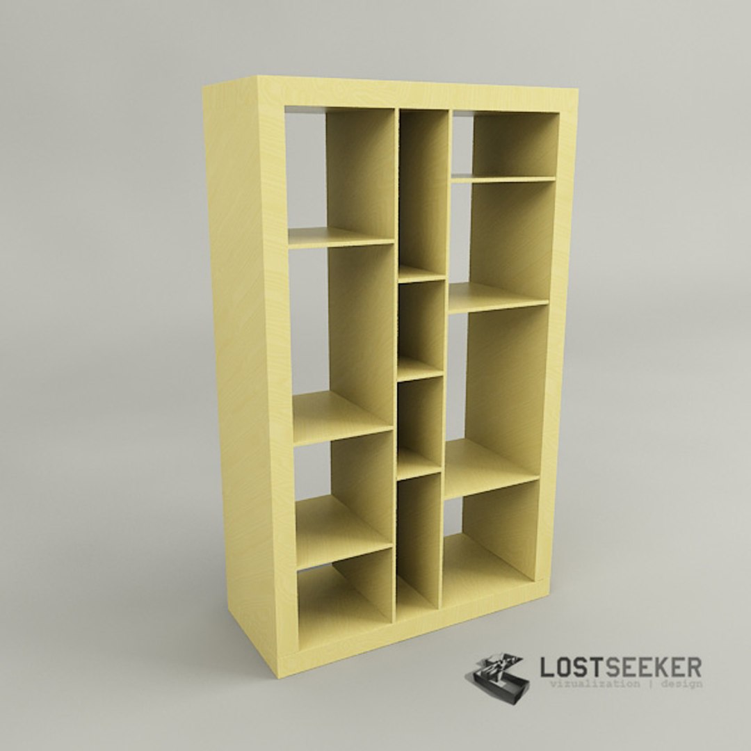 3d Max Ikea Expedit Bookcase