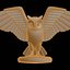 Stilisierte Eulenskulptur, 3D-Druckmodell