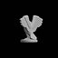 Stilisierte Eulenskulptur, 3D-Druckmodell