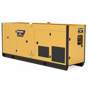 3D Diesel Generators 02