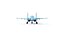 SU-34 Fullback Jet Fighter Aircraft Low-poly 3D model