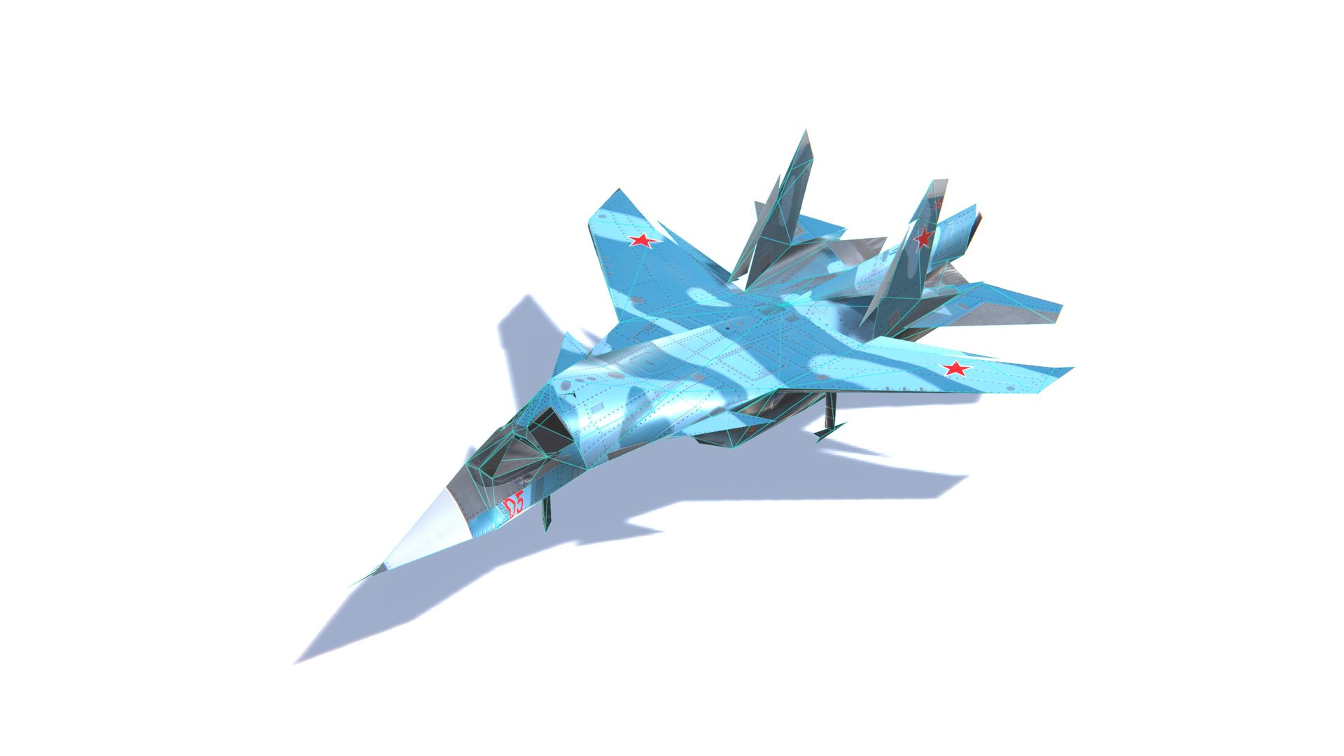 3D SU-34 Fullback Jet Fighter Aircraft Low-poly 3D model https://p.turbosquid.com/ts-thumb/eH/fCzT9a/fu/screenshot101/jpg/1633940888/1920x1080/fit_q87/6896d1c9c68a8166d9573cfe28ca628c830fcecb/screenshot101.jpg