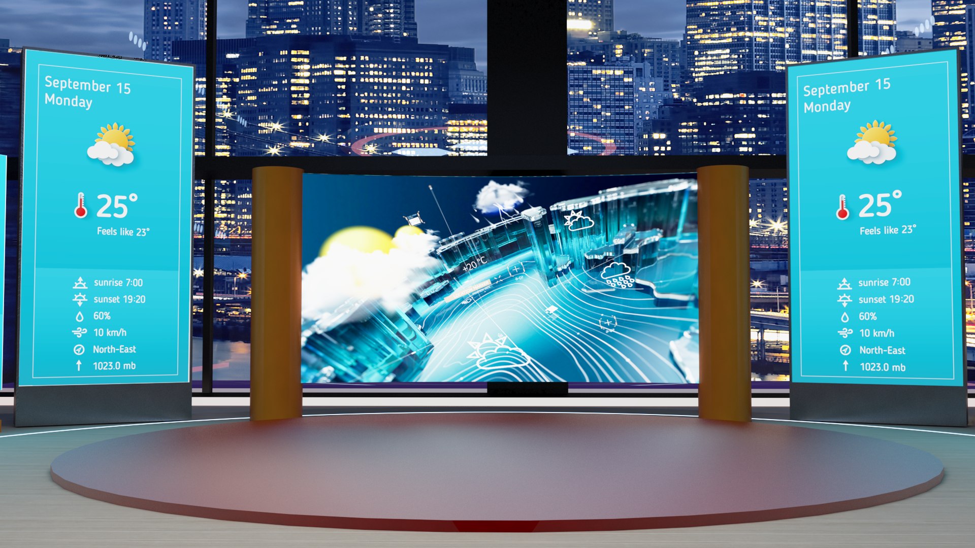3D VR Studio Weather 3D-Modell - TurboSquid 2155112